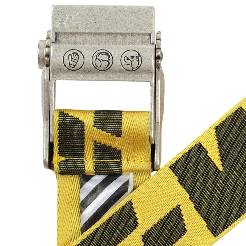 OFF-WHITE Mini Short 2.0 Industrial Belt Yellow/Black