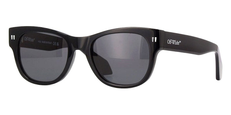 OFF-WHITE Moab Sunglasses Black/Dark Grey (OERI107S24PLA0011007-FR)