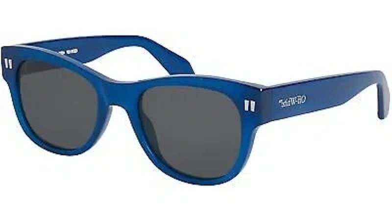 OFF-WHITE Moab Sunglasses Blue/Dark Grey (OERI107S24PLA0014507-FR)