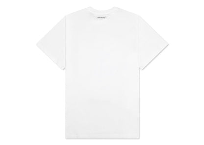 OFF-WHITE Mona Lisa Print Logo Oversized T-shirt White/Blue/Black