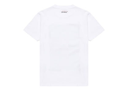 OFF-WHITE Mona Lisa Print Logo Slim Fit T-shirt White/Blue/Black