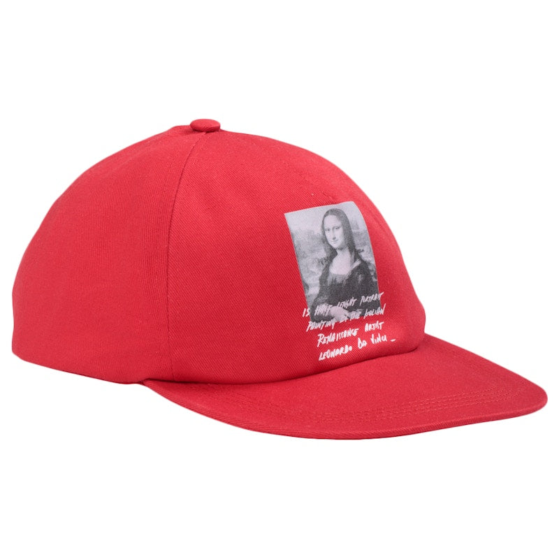 OFF-WHITE Monalisa Hat Red/Black/White