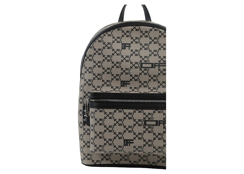 OFF-WHITE Monogram Backpack Brown/Black