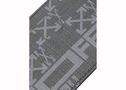 OFF-WHITE Monogram Card Holder Black/Grey