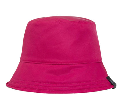 OFF-WHITE Monogram Reversible Bucket Hat Brown/Fuchsia