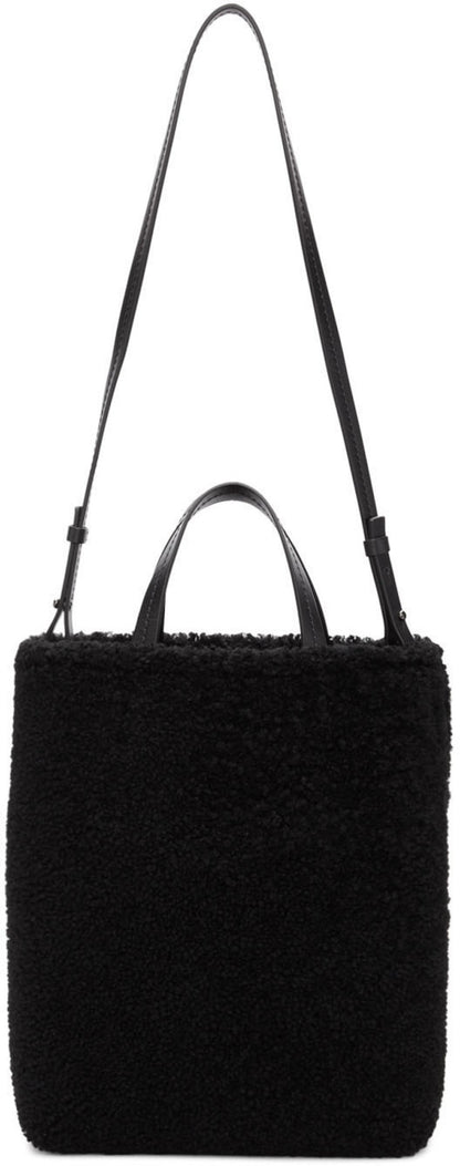 OFF-WHITE Montone Tote Furry Black