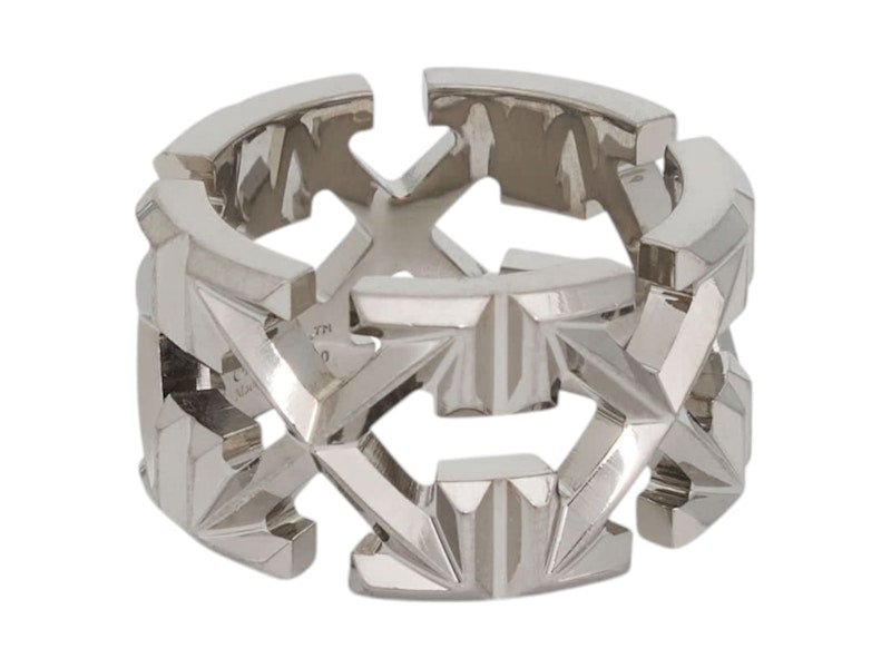 OFF-WHITE Multi Arrow Ring Silver