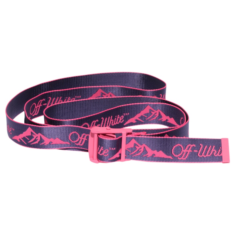 OFF-WHITE Mytheresa Industrial Belt (SS19) Purple/Fuchsia