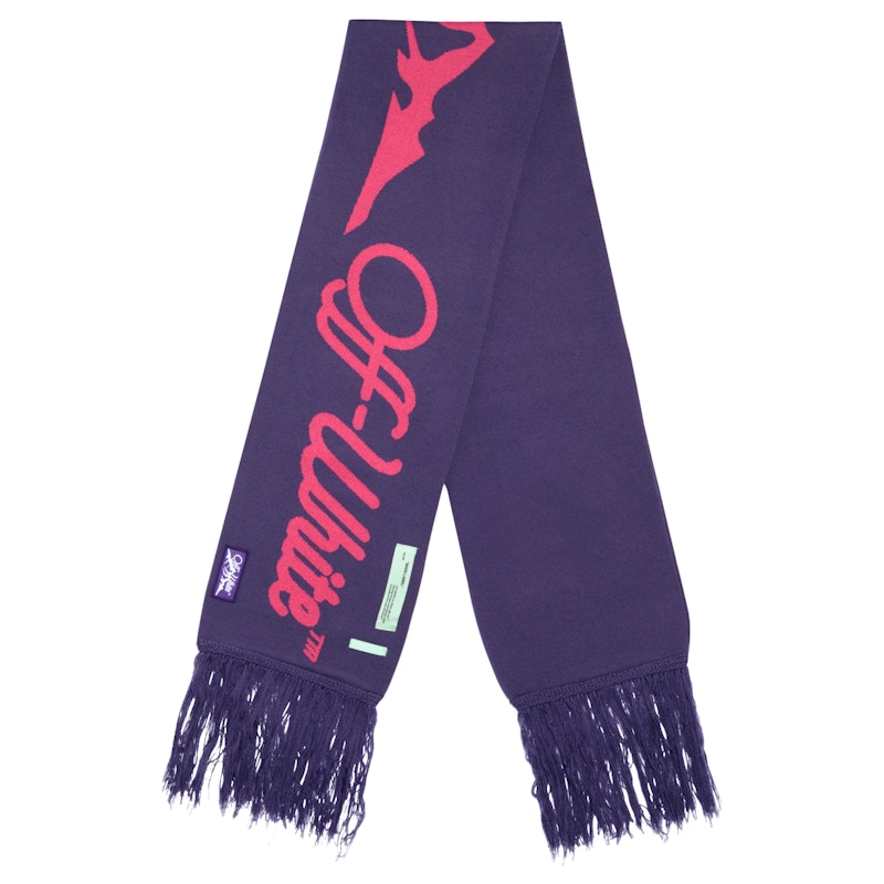 OFF-WHITE Mytheresa Scarf (SS19) Purple/Fuchsia