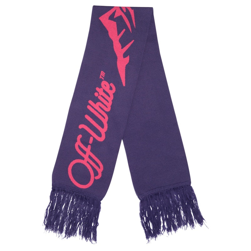 OFF-WHITE Mytheresa Scarf (SS19) Purple/Fuchsia