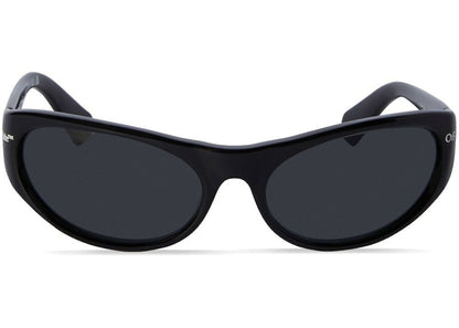 OFF-WHITE Napoli Oval Sunglasses Black (OERI094F23PLA0011007)