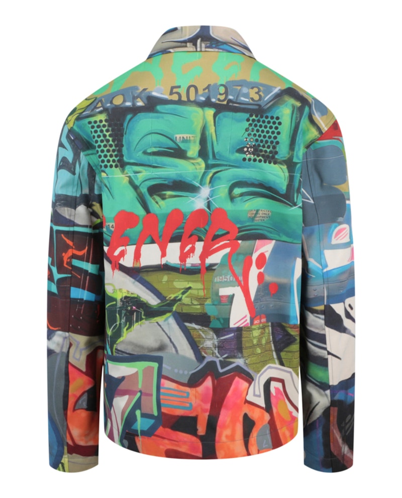 OFF-WHITE Neen Allover Harrington Jacket Multi