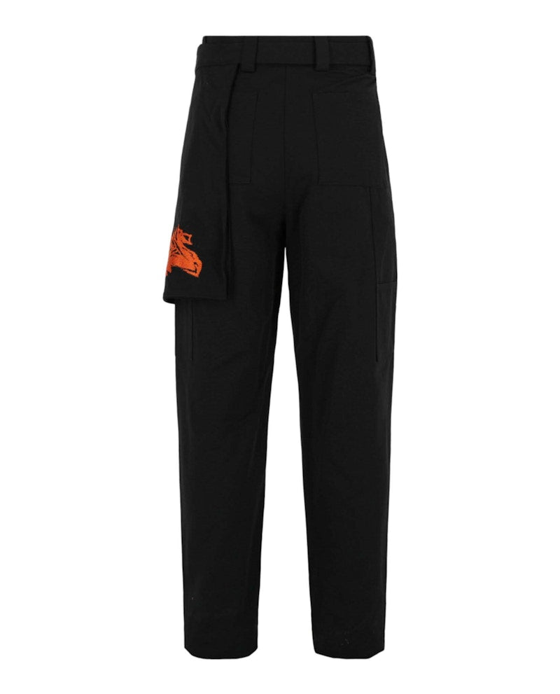 OFF-WHITE Neen Apron Carpenter Pant Black