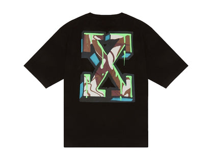 OFF-WHITE Neen Arrow Skate T-Shirt Black/White