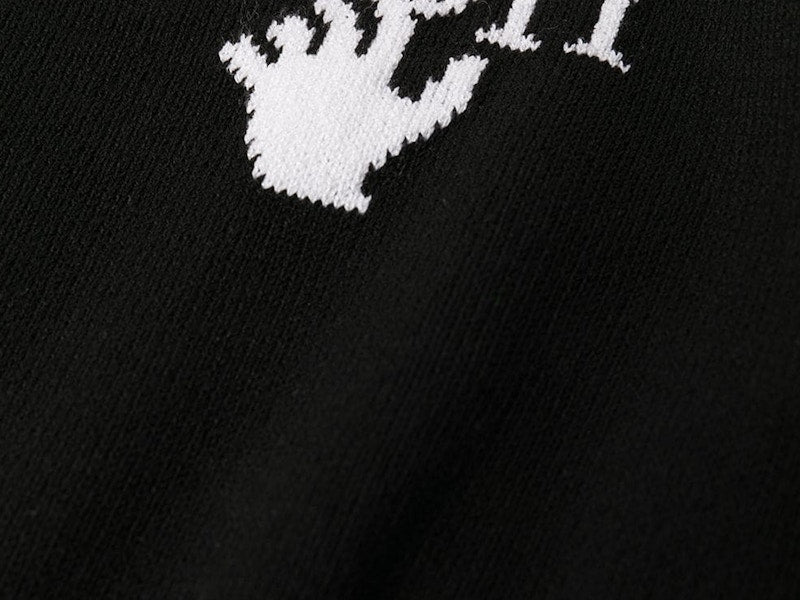 OFF-WHITE New Logo Day Dress Black/White