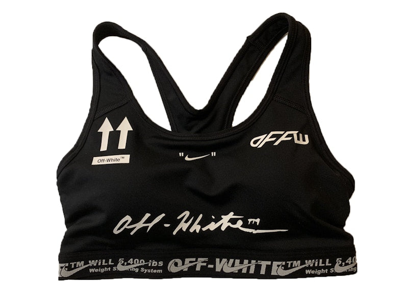 OFF-WHITE Nike Sports Bra Black