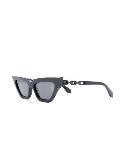 OFF-WHITE Nina Cat Eye Sunglasses Black (OWRI021F20PLA0011003)