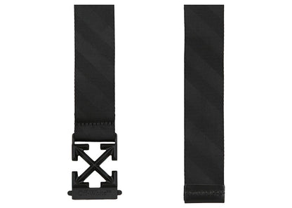 OFF-WHITE Nylon Arrow Belt Black
