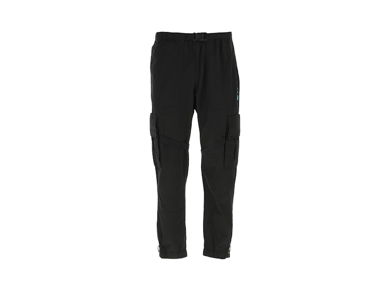 OFF-WHITE Nylon Cargo Pants Black/White