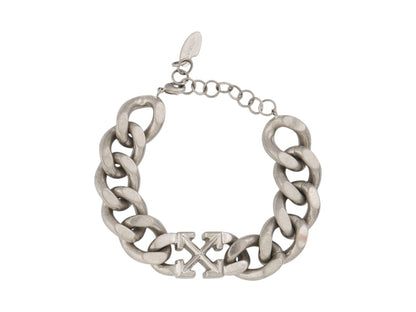 OFF-WHITE OG Arrow Chain Bracelet Silver