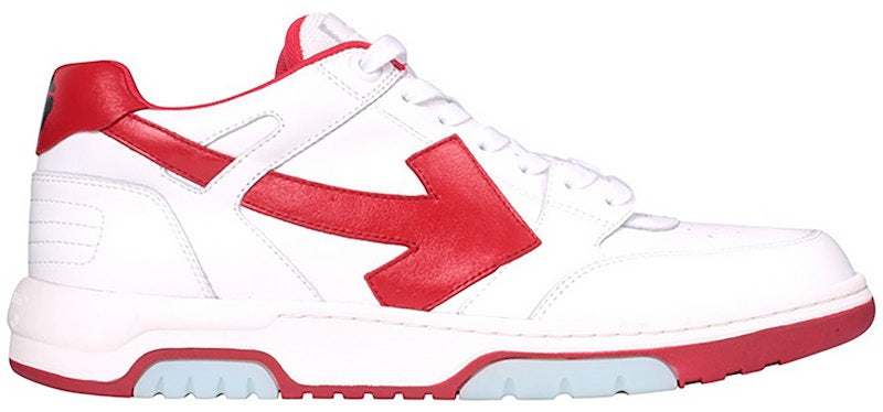 OFF-WHITE OOO Low Out Of Office White Red