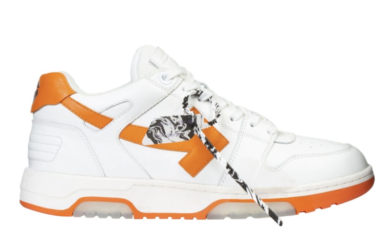 OFF-WHITE OOO Low Tops White Orange Arrow SS21