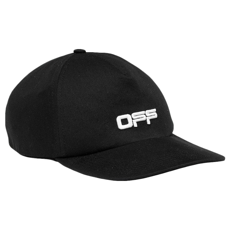 OFF-WHITE Off Print Baseball Hat Black/White