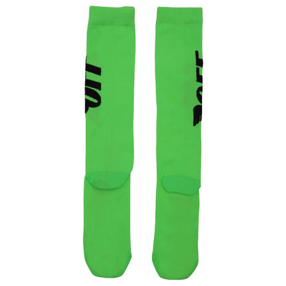 OFF-WHITE Off Wings Socks (SS19) Green/Black