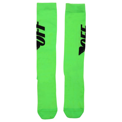 OFF-WHITE Off Wings Socks (SS19) Green/Black