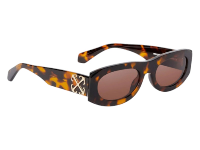 OFF-WHITE Orlando Sunglasses Havana Brown (OERI13OF24PLA0016064-FR)