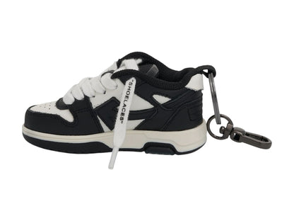 OFF-WHITE Out Of Office Keychain White/Black (OMZG094C99PLA0010110)