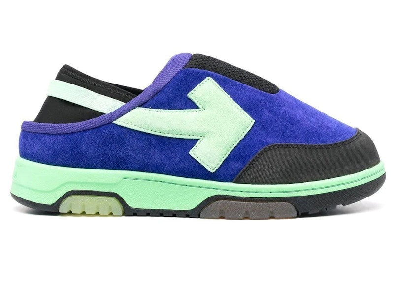OFF-WHITE Out Of Office Mule Purple Green