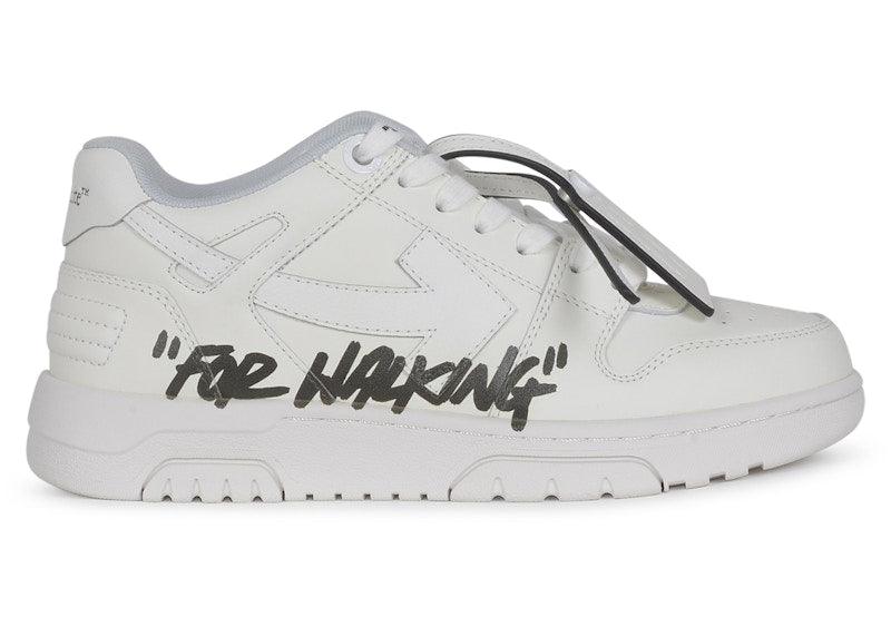 OFF-WHITE Out Of Office OOO For Walking White Black (Women's)