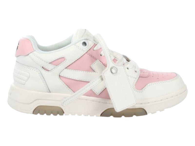 OFF-WHITE Out Of Office OOO Low Tops Pink White (Women's)