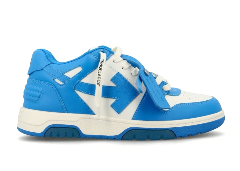 OFF-WHITE Out Of Office OOO Low Tops White Blue (FW22)