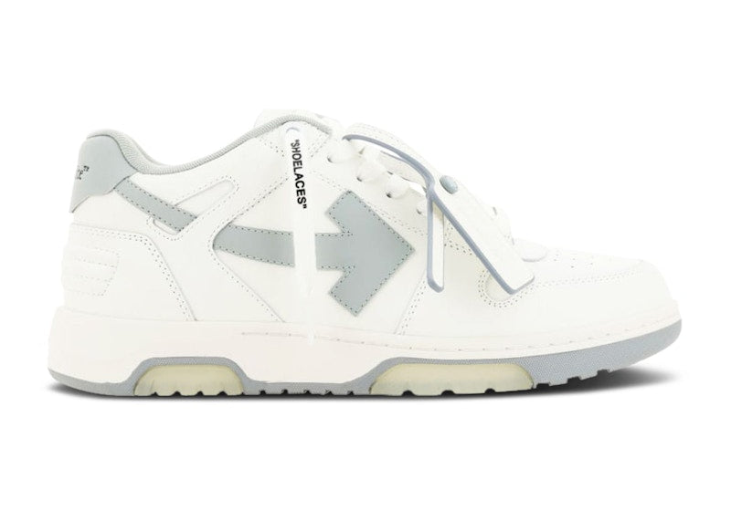 OFF-WHITE Out Of Office OOO Low Tops White Grey (2023)