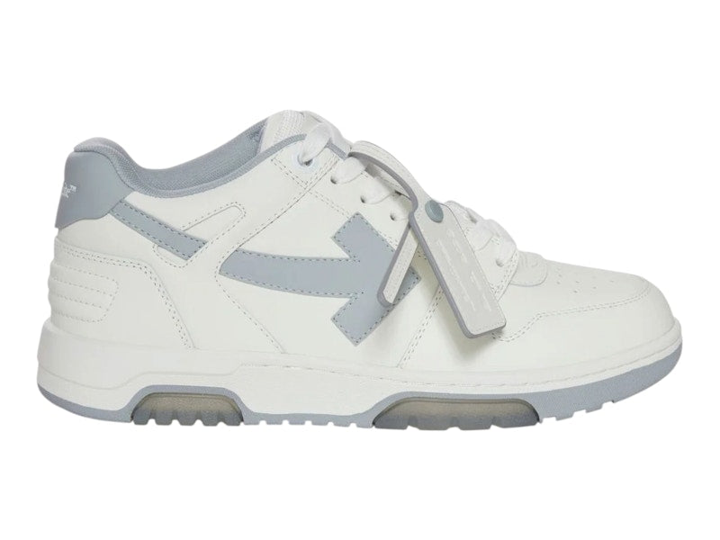 OFF-WHITE Out Of Office OOO Low Tops White Grey FW25
