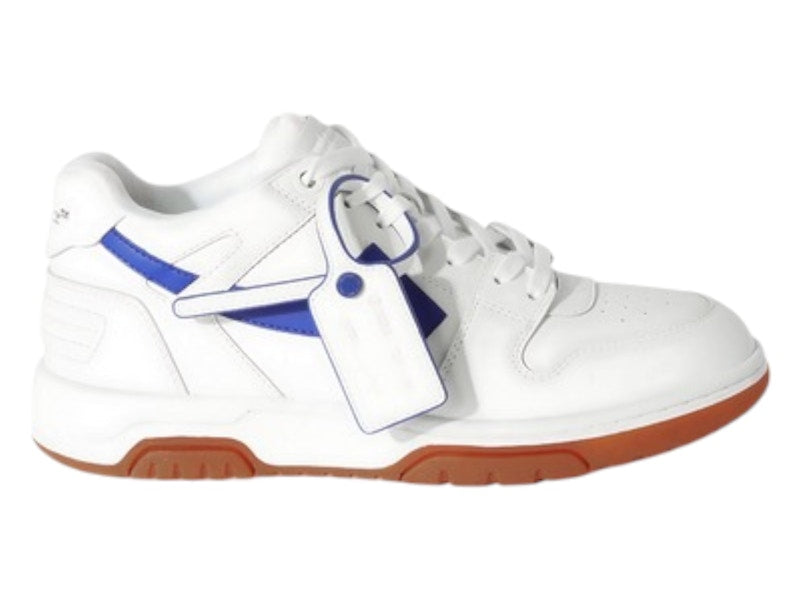 OFF-WHITE Out Of Office OOO Low Tops White Gum Blue (Women's)