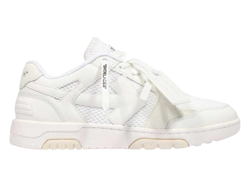 OFF-WHITE Out Of Office OOO Low Tops White Off White