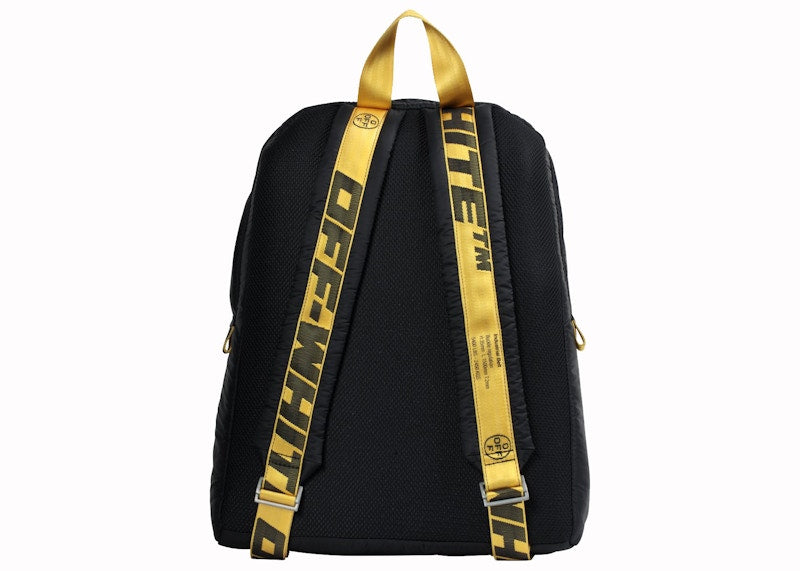 OFF-WHITE Oversize Puffy Backpack Black