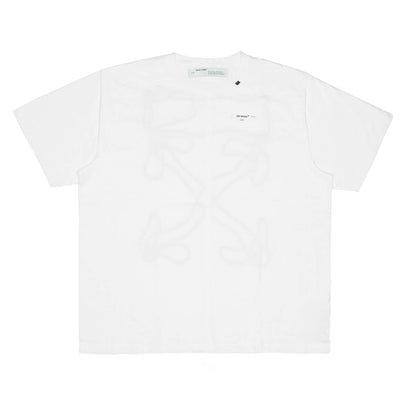 OFF-WHITE Oversized Abstract Arrows Embroidered T-shirt White/Black