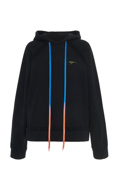 OFF-WHITE Oversized Acrylic Arrows Hoodie Black/Yellow