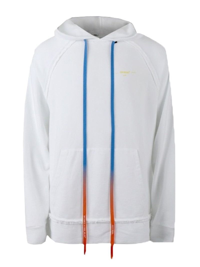 OFF-WHITE Oversized Acrylic Arrows Hoodie White/Yellow
