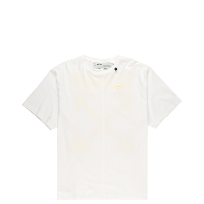 OFF-WHITE Oversized Acrylic Arrows S/S T-shirt White/Yellow