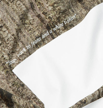OFF-WHITE Oversized Camoflauge Print T-shirt Camo