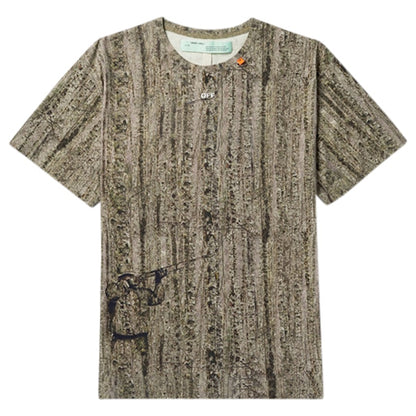 OFF-WHITE Oversized Camoflauge Print T-shirt Camo