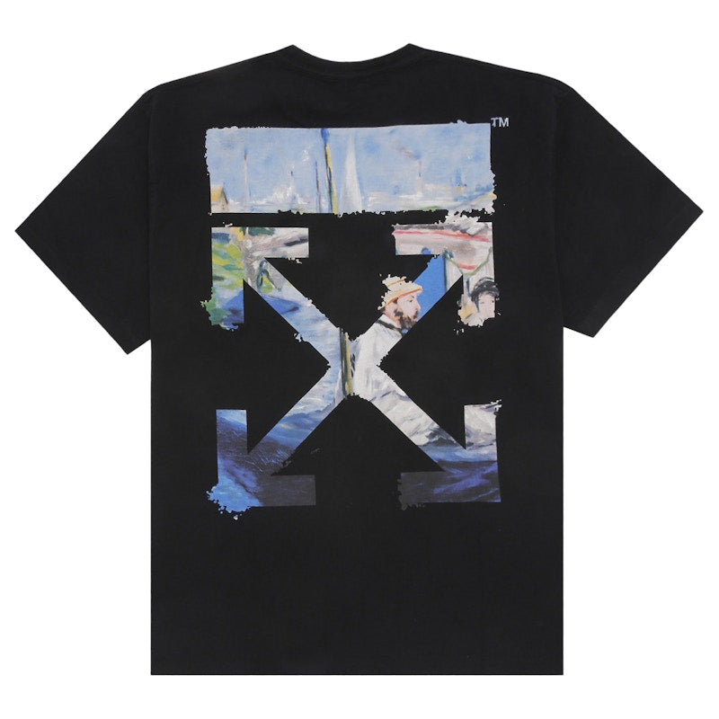 OFF-WHITE Oversized Diag Arrows T-shirt Black/Multicolor
