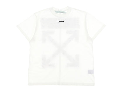 OFF-WHITE Oversized Fit Airport Tape T-shirt White