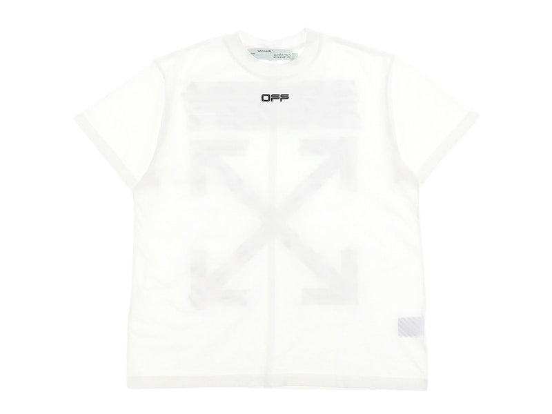 OFF-WHITE Oversized Fit Airport Tape T-shirt White