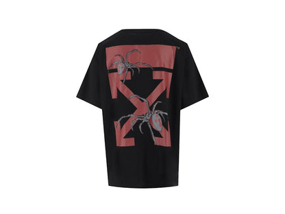 OFF-WHITE Oversized Fit Arachno Arrows T-shirt Black